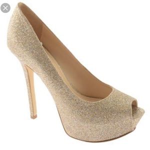 ENZO ANGIOLINI Gild Sparkly Platform Pumps